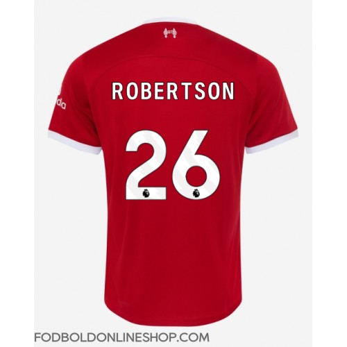 Liverpool Andrew Robertson #26 Hjemmebanetrøje 2023-24 Kortærmet